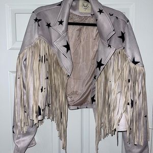 Concert Cowgirl jacket with fringe !!!